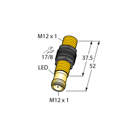 Індуктивний датчик BI3U-S12-VP6X-H1141, Turck
