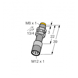 Індуктивний датчик NI3-EG08K-Y1-H1341, Turck