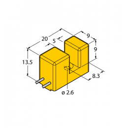 Індуктивний датчик SI5-K09-Y1, Turck
