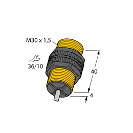 Індуктивний датчик BI10-P30-Y1/S100, Turck