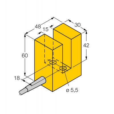 Індуктивний датчик SI15-K30-AZ3, Turck Індуктивний датчик SI15-K30-AZ3, Turck