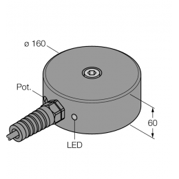 Індуктивний датчик NI100-Q160-AP44X/S120, Turck