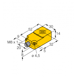 Індуктивний датчик BI10-Q14-LIU-V1141, Turck Індуктивний датчик BI10-Q14-LIU-V1141, Turck