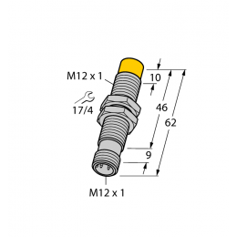 Індуктивний датчик NI5-M12-LIU-H1141, Turck Індуктивний датчик NI5-M12-LIU-H1141, Turck