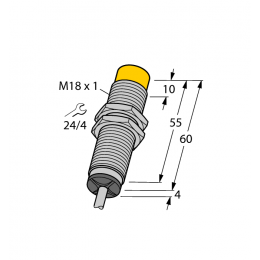 Індуктивний датчик NI10-M18-LIU, Turck