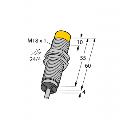 Індуктивний датчик NI10-M18-LIU, Turck Індуктивний датчик NI10-M18-LIU, Turck