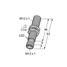 Індуктивний датчик BI3U-MT12E-VP4X-H1141, Turck
