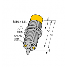 Індуктивний датчик DTNI20U-M30-AP4X2, Turck