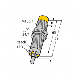 Індуктивний датчик DTNI12U-M18E-AP4X3, Turck