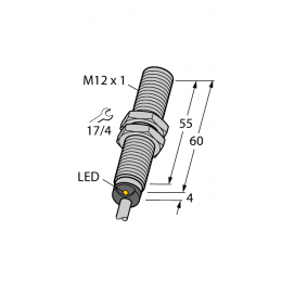Індуктивний датчик BI4-EM12E-AP45XLD, Turck