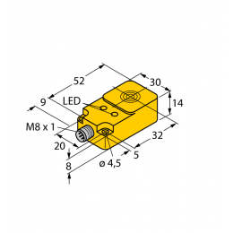 Індуктивний датчик BI10-Q14-AP68X2LD-V1131, Turck Індуктивний датчик BI10-Q14-AP68X2LD-V1131, Turck