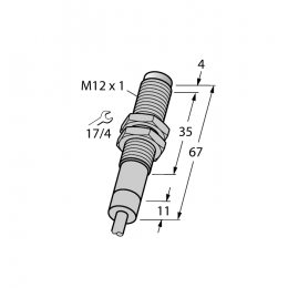 Індуктивний датчик NI4-EM12D-AP6/S120, Turck