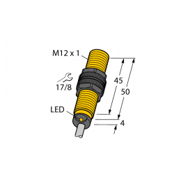 Індуктивний датчик BI3U-S12-AN6X, Turck
