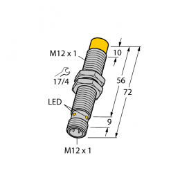Індуктивний датчик NI8U-M12EE-AP6X-H1141, Turck Індуктивний датчик NI8U-M12EE-AP6X-H1141, Turck