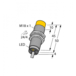 Індуктивний датчик NI12U-EM18-AP6X, Turck Індуктивний датчик NI12U-EM18-AP6X, Turck