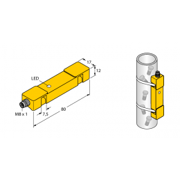 Індуктивний датчик NI20U-TS12-AP6X2-V1131, Turck