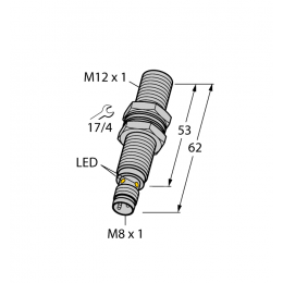 Індуктивний датчик BI4-G12-AP6X-V1131, Turck