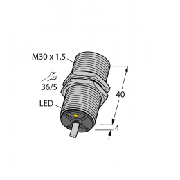 Індуктивний датчик BI10-EG30-Y1X/S100 7M, Turck