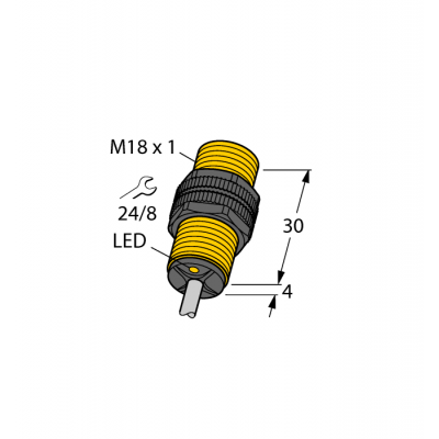Індуктивний датчик BI5-P18-Y1X/S97, Turck Індуктивний датчик BI5-P18-Y1X/S97, Turck