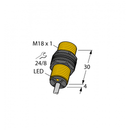 Індуктивний датчик NI10-P18-Y1X, Turck