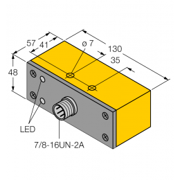 Індуктивний датчик NI30-Q130-ADZ30X2-B1131, Turck Індуктивний датчик NI30-Q130-ADZ30X2-B1131, Turck