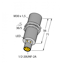 Індуктивний датчик BI10U-G30-ADZ30X2-B3131, Turck