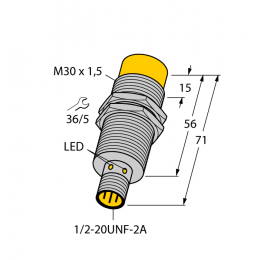 Індуктивний датчик NI20U-G30-ADZ30X2-B3131, Turck Індуктивний датчик NI20U-G30-ADZ30X2-B3131, Turck