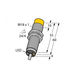 Індуктивний датчик NI12U-M18-ADZ30X2, Turck Індуктивний датчик NI12U-M18-ADZ30X2, Turck
