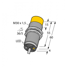 Індуктивний датчик NI20U-M30-ADZ30X2, Turck Індуктивний датчик NI20U-M30-ADZ30X2, Turck