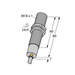Індуктивний датчик BI5-M18-AZ3X/S120, Turck Індуктивний датчик BI5-M18-AZ3X/S120, Turck