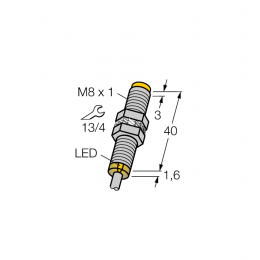 Індуктивний датчик NI4-EG08-AG41X, Turck