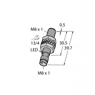 Індуктивний датчик BI3-M08-VN6X-V1141, Turck