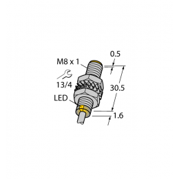 Індуктивний датчик BI3-M08-VP6X 7M, Turck