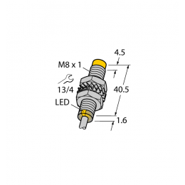 Індуктивний датчик NI3-M08E-AP6X, Turck