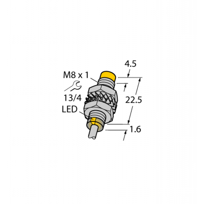 Індуктивний датчик NI3-M08K-AP6X, Turck Індуктивний датчик NI3-M08K-AP6X, Turck