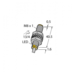 Індуктивний датчик BI3-M08E-AP6X, Turck