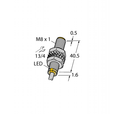 Індуктивний датчик BI3-M08E-AP6X, Turck