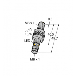 Індуктивний датчик BI3-M08E-AN6X-V1131, Turck