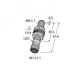 Індуктивний датчик BI3-M08-AP6X-H1341, Turck