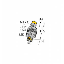 Індуктивний датчик NI5-M08-AP6X, Turck