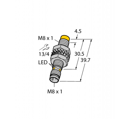 Індуктивний датчик NI5-M08-AN6X-V1131, Turck Індуктивний датчик NI5-M08-AN6X-V1131, Turck