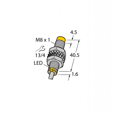 Індуктивний датчик NI5-M08E-VN6X 7M, Turck