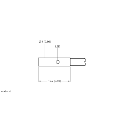 Індуктивний датчик BI1-EH04K-AP6X, Turck