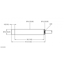 Індуктивний датчик NI3-EH6.5-AP6X, Turck