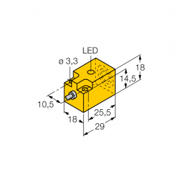 Індуктивний датчик NI5-Q18-AP6X, Turck Індуктивний датчик NI5-Q18-AP6X, Turck
