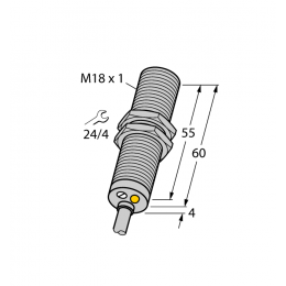 Індуктивний датчик BI8-M18-LUAP6X, Turck