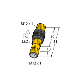 Індуктивний датчик BI2-S12-AP6X-H1141, Turck