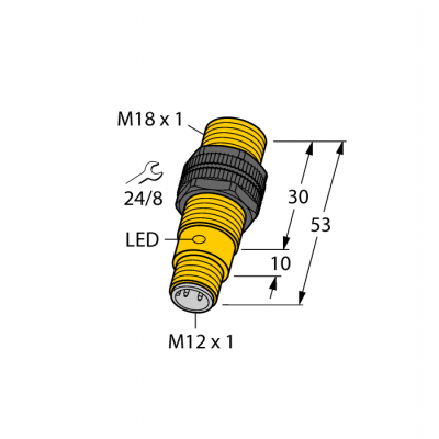 Індуктивний датчик BI5-S18-AP6X-H1141, Turck Індуктивний датчик BI5-S18-AP6X-H1141, Turck
