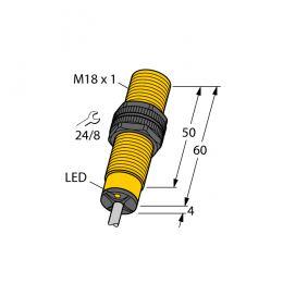 Індуктивний датчик BI5-S18-AP6X, Turck Індуктивний датчик BI5-S18-AP6X, Turck