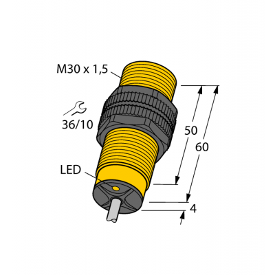 Індуктивний датчик NI15-S30-AP6X, Turck Індуктивний датчик NI15-S30-AP6X, Turck